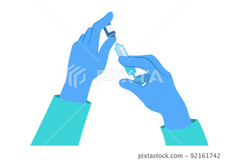 Illustration about vaccination against covid 19 Illustration about vaccination against covid 19 92161742