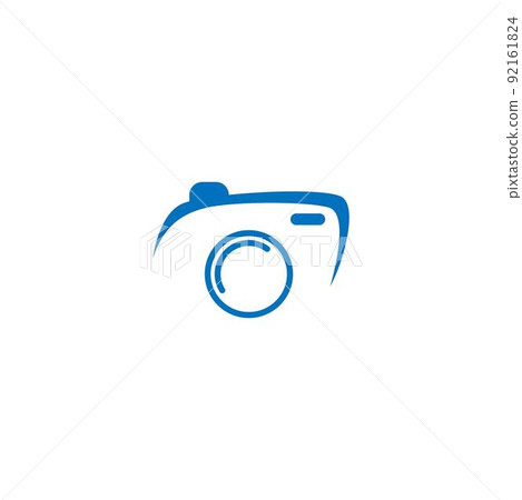 Camera icon logo design illustration template Camera icon logo design illustration template 92161824