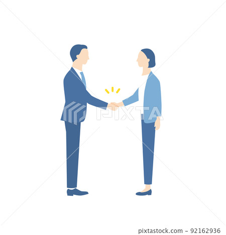 握手的商務人士 92162936