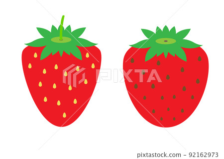 Two simple strawberries Two simple strawberries 92162973
