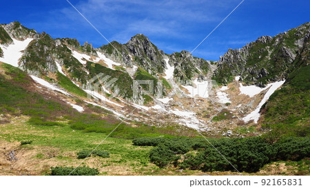 木曾Komagatake Senjojiki捲髮 92165831