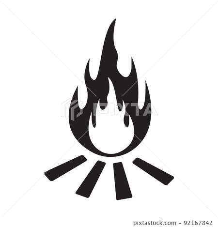 fire icon vector for graphic design, logo, website, social media, mobile app, ui illustration fire icon vector for graphic design, logo, website, social media, mobile app, ui illustration 92167842