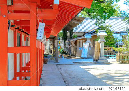 Umi Hachimangu in summer, Umi Town, Fukuoka Prefecture Umi Hachimangu in summer, Umi Town, Fukuoka Prefecture 92168111