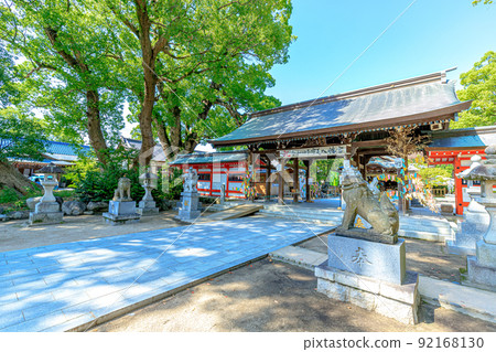 Umi Hachimangu in summer, Umi Town, Fukuoka Prefecture 92168130