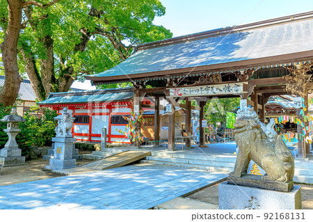 Umi Hachimangu in summer, Umi Town, Fukuoka Prefecture 92168131