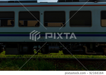 Hosoya, Kakegawa City, Shizuoka Prefecture Tenryu Hamanako Railway and scenery along the line 92168164