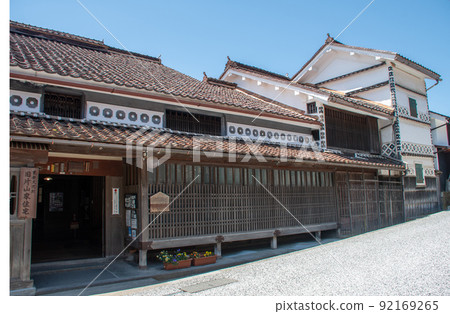 岡山縣高橋市成羽鎮,吹屋故鄉村的老街 岡山縣高橋市成羽鎮,吹屋故鄉村的老街 92169265
