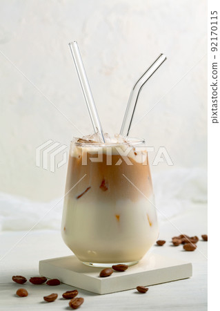 Cold Thai coffee. 92170115