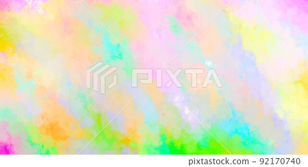 Colorful Marble abstract background. Wallpaper design with natural luxury style. Digital art painting. 92170740