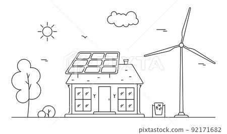 Eco environmental picture. Eco environmental picture. 92171682