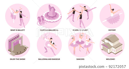 Isometric Ballet Compositions Set Isometric Ballet Compositions Set 92172057