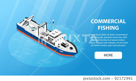 Commercial Fishing Banner 92172991