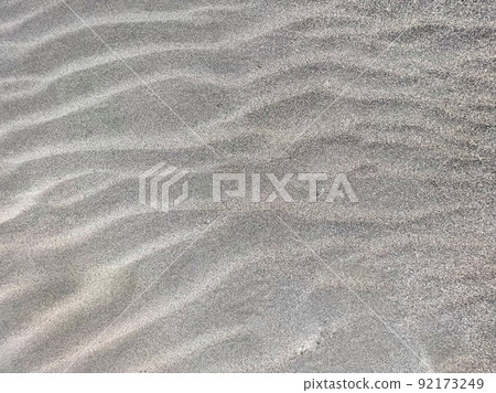 Zaimokuza beach sand crests, sandy beach patterns, Kamakura sandy beaches, Zaimokuza seascape, Kamakura beaches 92173249