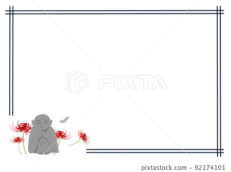 Jizo 和集群孤挺花框架 Jizo 和集群孤挺花框架 92174101