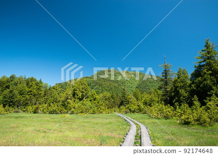 尾瀨的木板路和火雞岳 尾瀨的木板路和火雞岳 92174648