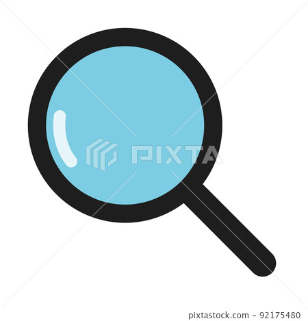 Magnifying Glass Icon Magnifying Glass Icon 92175480