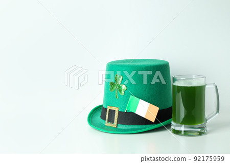 Different St.Patrick's Day accessories, space for text Different St.Patrick's Day accessories, space for text 92175959