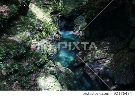 箕之淵自然景觀(高知縣大豐町) 箕之淵自然景觀(高知縣大豐町) 92176484