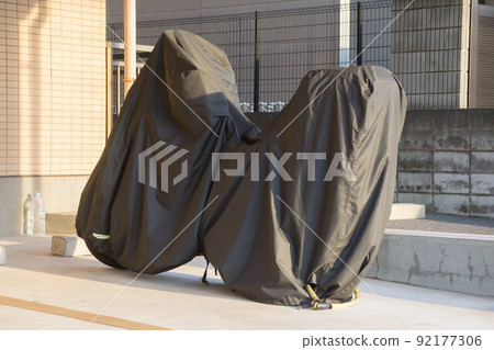 Bike cover bicycle parking lot Bike cover bicycle parking lot 92177306