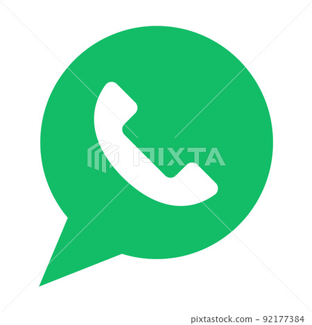 Callout and phone icon 92177384