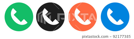電話圖標集 電話圖標集 92177385