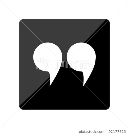 雙引號框引號 92177813