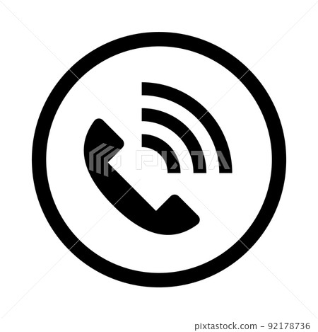 電話和收音機圖標 電話和收音機圖標 92178736