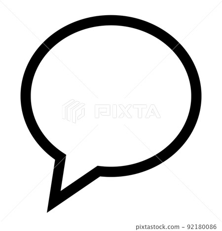 語音氣泡對話圖標 92180086