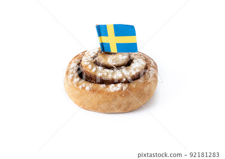Cinnamon rolls buns. Kanelbulle Swedish dessert. 92181283