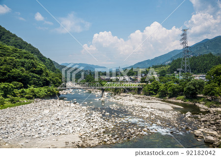 《長野縣》木曾區木曾曾町木曾川 92182042