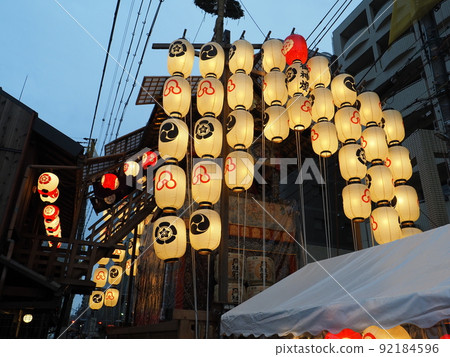 Gion Matsuri Pre-festival Yoiyama Houka-hoko Gion Matsuri Pre-festival Yoiyama Houka-hoko 92184596