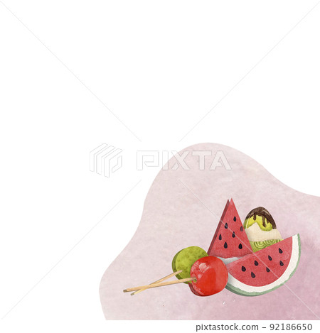 Watercolor illustration for japanese summer festival. (the set contains both individual elements; ready-made compositions and backgrounds) Watercolor illustration for japanese summer festival. (the set contains both individual elements; ready-made compositions and backgrounds) 92186650