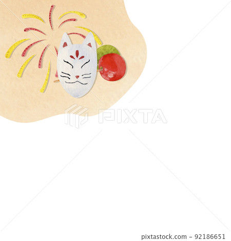 Watercolor illustration for japanese summer festival. (the set contains both individual elements; ready-made compositions and backgrounds) Watercolor illustration for japanese summer festival. (the set contains both individual elements; ready-made compositions and backgrounds) 92186651