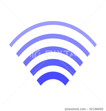 Purple radio waves Wi-Fi and wireless 92186692