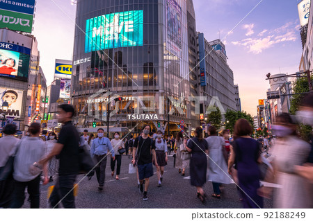  "Tokyo" Shibuya station square, scramble intersection 92188249