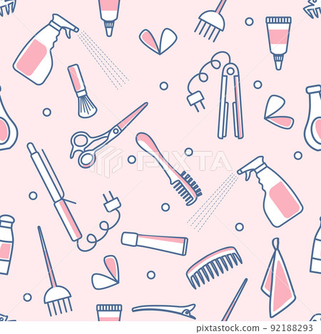 Barber Beauty Hairdressing salon Hairdresser tools 92188293
