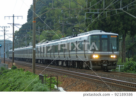 Tokaido Main Line Maibara-Hikone JR West 223 series V35 formation (Aboshi) Tokaido Main Line Maibara-Hikone JR West 223 series V35 formation (Aboshi) 92189386