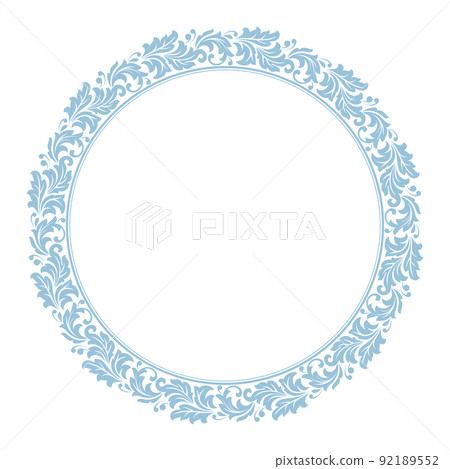 Decorative frame Elegant element for design in Eastern Decorative frame Elegant element for design in Eastern 92189552