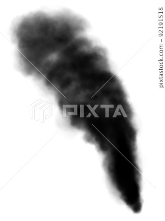 上升的黑煙的例證 92191518