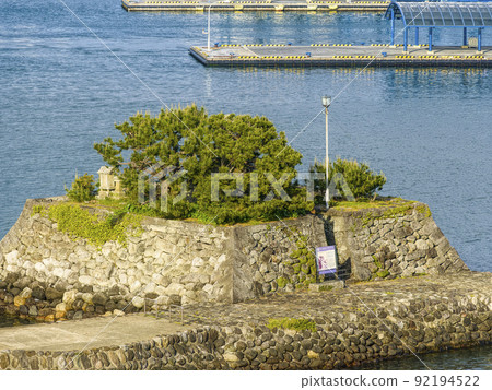長崎縣福江港福江港/日本五島福江港 92194522