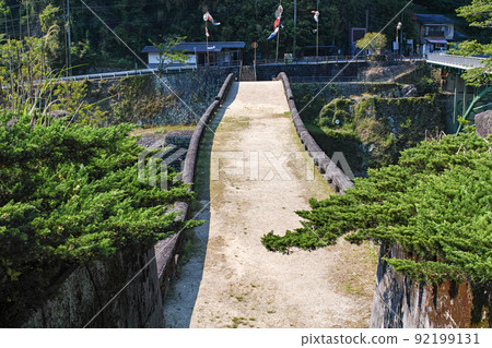 Kumamoto Prefecture / Fresh green Reidaikyo Bridge 92199131