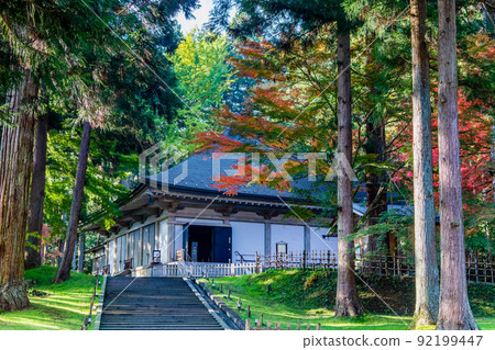 Konjikido of Chusonji, Hiraizumi Town, Iwate Prefecture-Autumn- Konjikido of Chusonji, Hiraizumi Town, Iwate Prefecture-Autumn- 92199447