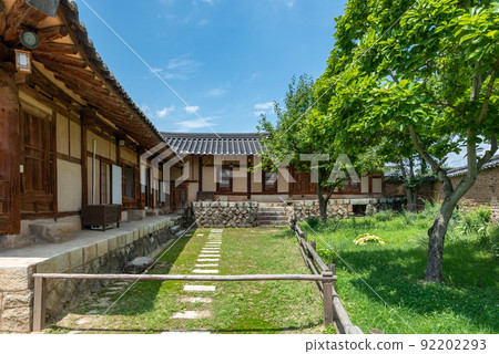 Hahoe traditional Folk Village in Andong South Korea Hahoe traditional Folk Village in Andong South Korea 92202293