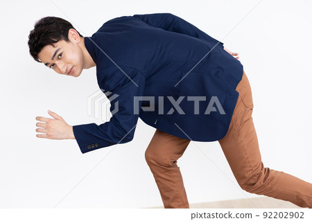 一個開始跑步的酷男人 92202902