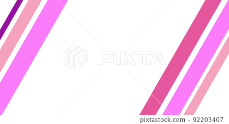 Pink vertical striped background on white background, pink tripe background 92203407
