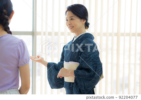 60多歲和服夏季薄衣服單衣女 60多歲和服夏季薄衣服單衣女 92204077