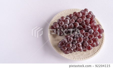 Grape | Delaware White background Grape | Delaware White background 92204115