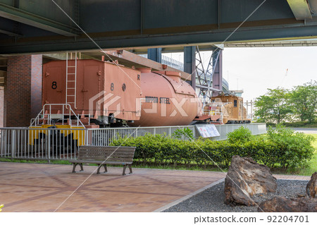 Higashida first blast furnace historical place open space 92204701