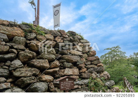 靜岡縣濱松市濱松城的石垣希 靜岡縣濱松市濱松城的石垣希 92205893