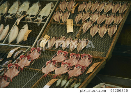 Fish store Open dried fish Fish store Open dried fish 92206836